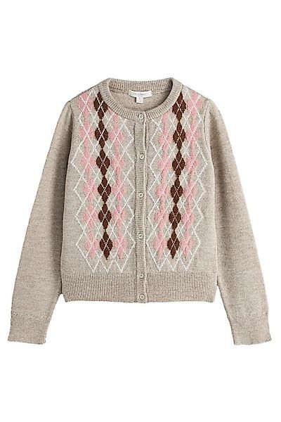 LAURA ASHLEY Strickjacke Laura Ashley Strickjacke mit Argyle-Muster (1-tlg) günstig online kaufen