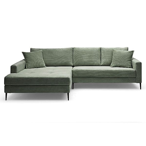 Liadomo Ecksofa Hilary, Cordbezug, verschiedene Farben, günstig online kaufen