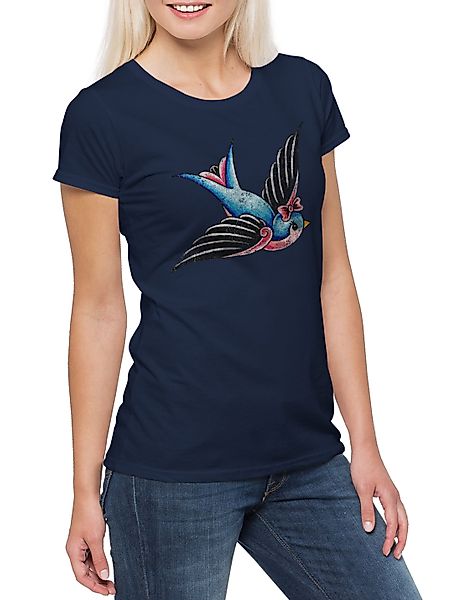 Urban Backwoods Print-Shirt Tattoo Swallow A günstig online kaufen