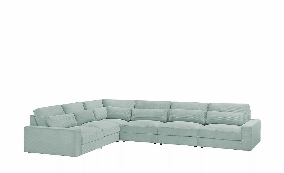 Ecksofa  Branna ¦ grün ¦ Maße (cm): B: 412 H: 88 T: 322.0 Polstermöbel > So günstig online kaufen