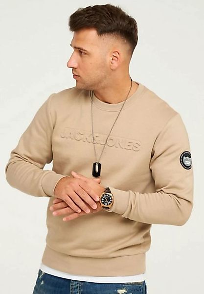 Jack & Jones Sweatshirt JCOBOOM SWEAT CREW NECK Sweatpullover mit Logo und günstig online kaufen