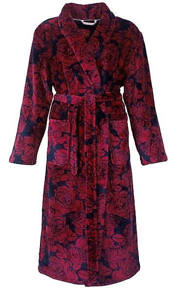 Medaillon Damenbademantel Ausgefallener Damen Morgenmantel, Midi, Polyester günstig online kaufen