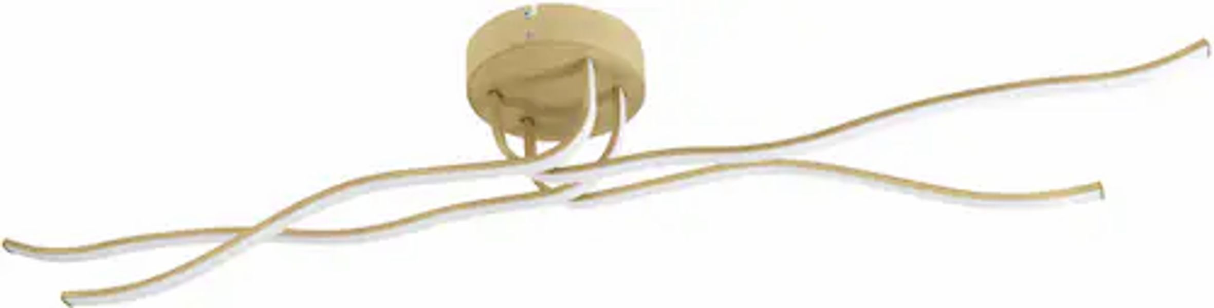 EGLO Deckenleuchte »RONCADE 2 Wand- / Deckenlampe - Stahl, Alu - LED - 37W günstig online kaufen