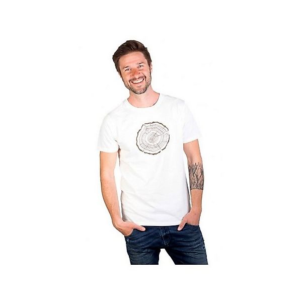 Life-Tree Rundhalsshirt Casual ’für Herren in weiß’ (1-tlg., keine Angabe) günstig online kaufen
