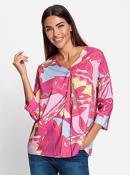 heine Klassische Bluse Druckbluse günstig online kaufen