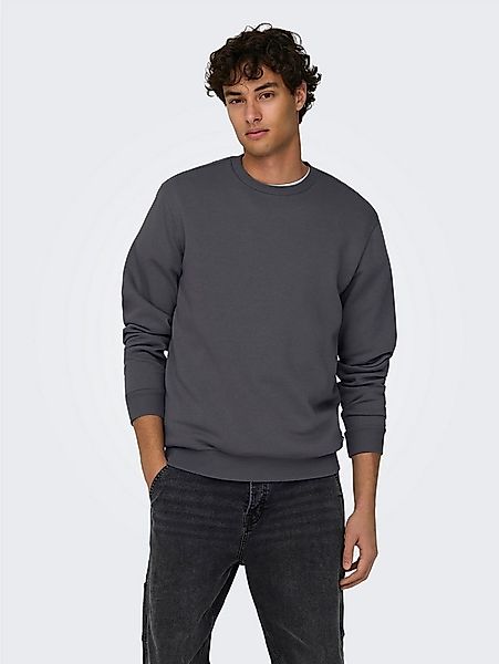 ONLY & SONS Sweatshirt ONSCERES CREW NECK NOOS Baumwollmischung, regular fi günstig online kaufen