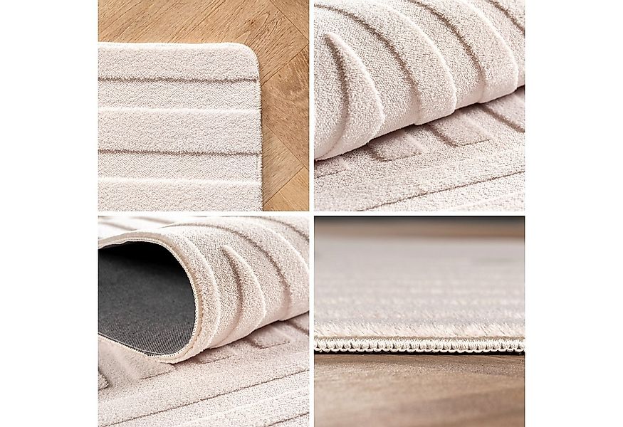 Carpettex Designteppich Unicolor - Einfarbig, Rechteckig, Höhe: 12 mm, Kurz günstig online kaufen