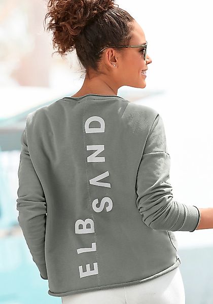 Elbsand Sweatshirt "Raina", mit Logoprint am Rücken, sportlich-casual günstig online kaufen