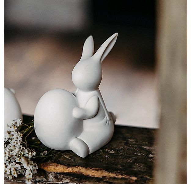 Storefactory Dekoobjekt Osterdekoration Hase Otto aus Keramik in weiß günstig online kaufen