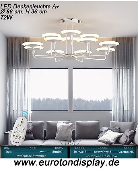 Euroton LED Deckenleuchte LED Deckenleuchte 9230X günstig online kaufen