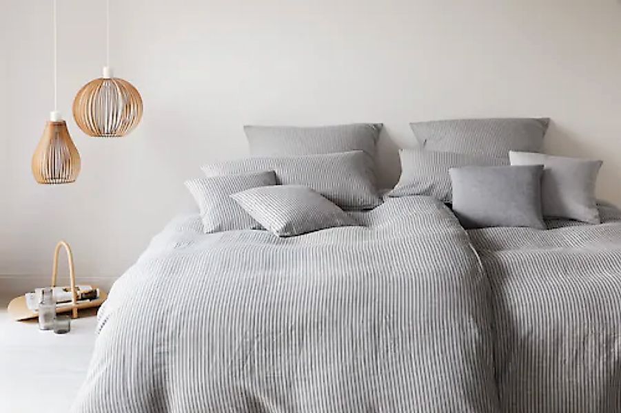 Elegante Bettwäsche "Cozy" 2 tlg. angenehmes Hautgefühl günstig online kaufen