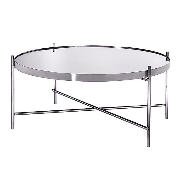WOMO-DESIGN Beistelltisch Wohnzimmertisch mit Glasplatte und günstig online kaufen
