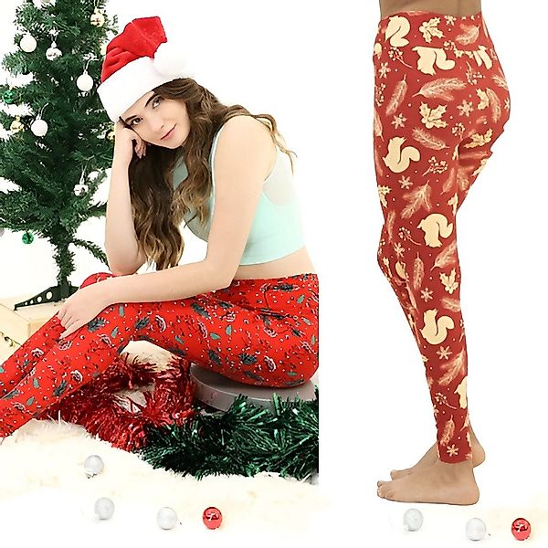 Leggings Park Leggings Super Soft Weihnachtsleggings günstig online kaufen