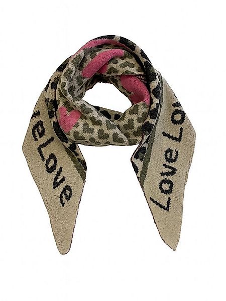 Faera Modeschal Animal Love Dreieckstuch elastischer Strick Leo Muster, 814 günstig online kaufen