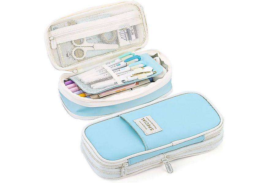 STILVORA Federmäppchen Federtasche Mäppchen mit mehreren Fächern Stauraum, günstig online kaufen