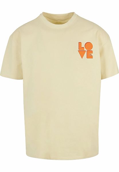 Merchcode T-Shirt "Merchcode Hugs & Love - Love Heavy Oversize Tee" 1 Stk. günstig online kaufen