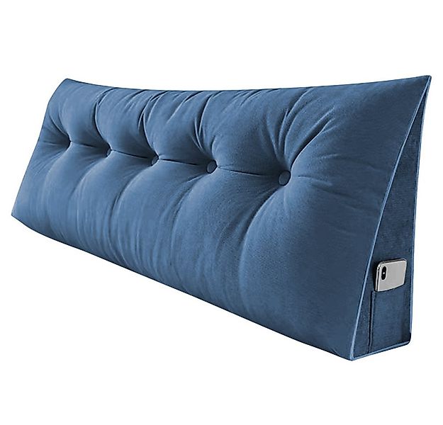 JEOBEST Rückenkissen Dreieckiges Lesekissen, Keilkissen mit Seitenfach, 1-t günstig online kaufen