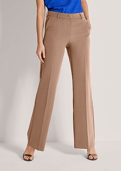 MADELEINE Bügelfaltenhose Kurzgröße: Ausgestellte Bügelfalten-Hose günstig online kaufen