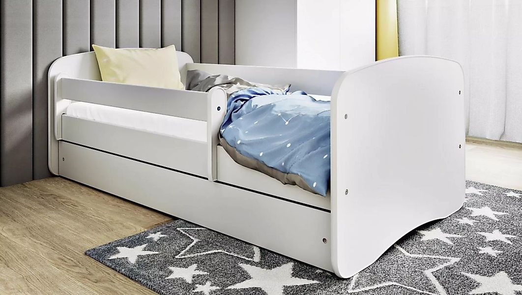 Beautysofa Jugendbett PAUL (Jugendbett 140, 160, 180 cm, Kinderzimmer Bett, günstig online kaufen