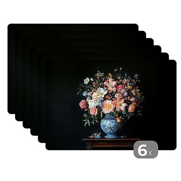 MuchoWow Platzset Rosa - Blumen - günstig online kaufen