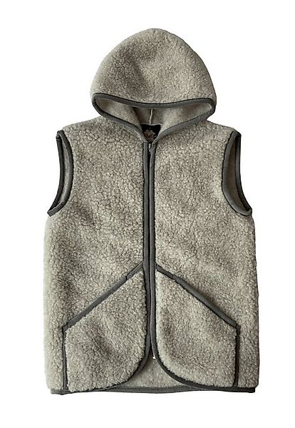 Hollert Longweste Wollweste Tafara Unisex Merinowolle warm & kuschelig günstig online kaufen