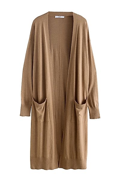 Next Strickjacke Lange, weiche Strickjacke mit günstig online kaufen