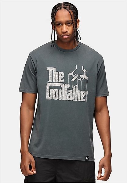 Recovered T-Shirt The Godfather Strings Logo Washed Relaxed im zeitlosen De günstig online kaufen