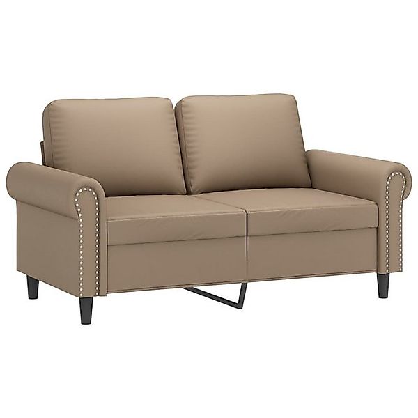 vidaXL Sofa, 2-Sitzer-Sofa Cappuccino-Braun 120 cm Kunstleder günstig online kaufen