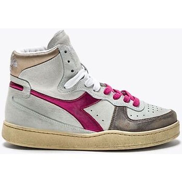 Diadora  Sneaker 17889.C2034 MI BASKET-BIANCO/ROSSO/FUCSIA günstig online kaufen