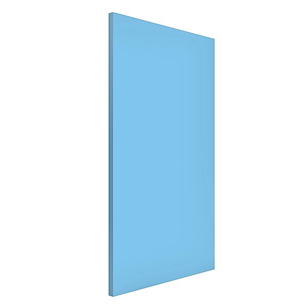Bilderdepot24 Magnettafel Küche blau Colour Light günstig online kaufen