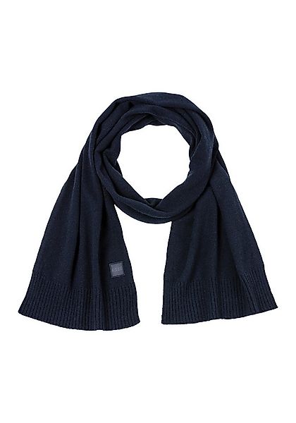 BOSS ORANGE Strickschal Akaio_R_Scarf, 50% Wolle Winterschal Wollschal Herb günstig online kaufen