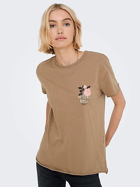 ONLY Rundhalsshirt "ONLLUCY REG S/S TOP JRS NOOS", unterschiedlich bedruckt günstig online kaufen