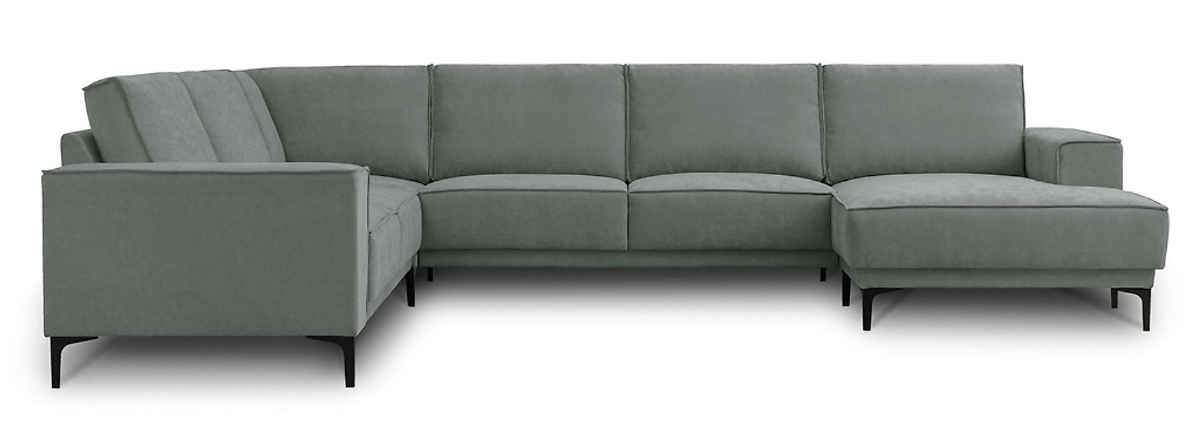 OTTO home Wohnlandschaft "OLAND U-Form, XXL, B: 342 cm, Skandi-Design" Skan günstig online kaufen