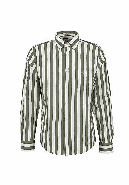 Gant Langarmhemd "Hemd REGULAR COTTON LINEN STRIPE SHIRT 1er Pack" 1 tlg. günstig online kaufen