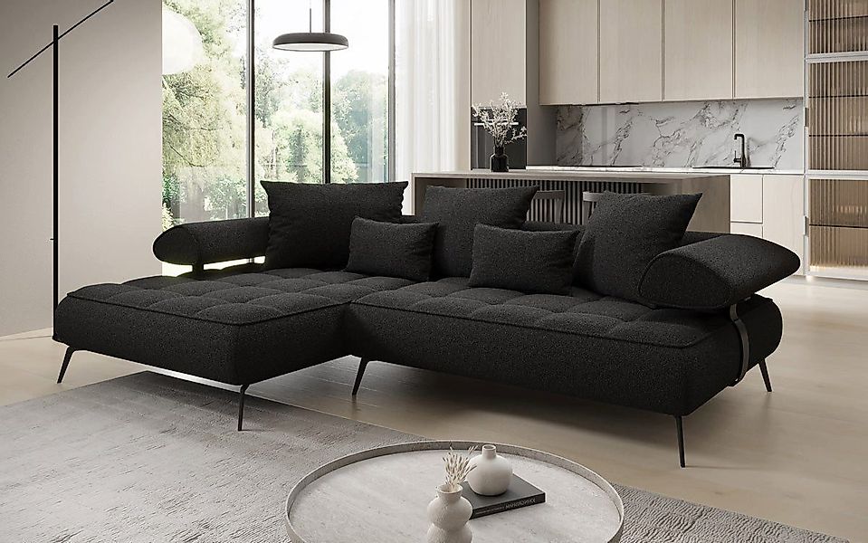Luxusbetten24 Schlafsofa Designer Sofa Sydney L günstig online kaufen