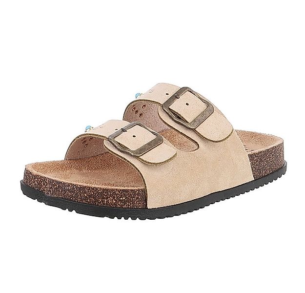 Ital-Design Bequeme Sandalen mit verstellbaren Riemen für Damen Pantolette günstig online kaufen