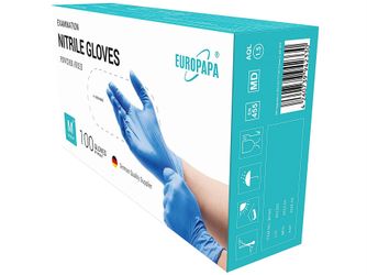 EUROPAPA Nitril-Handschuhe Medical Einmalhandschuhe Untersuchungshandschuhe günstig online kaufen
