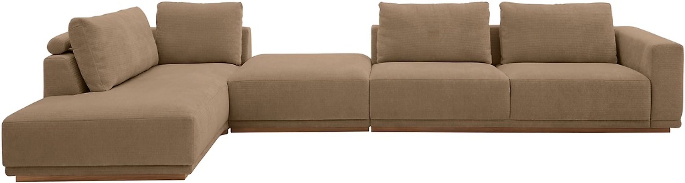 Musterring Wohnlandschaft Anreihsofa mit Armlehne rechts, Eckteil links mit günstig online kaufen