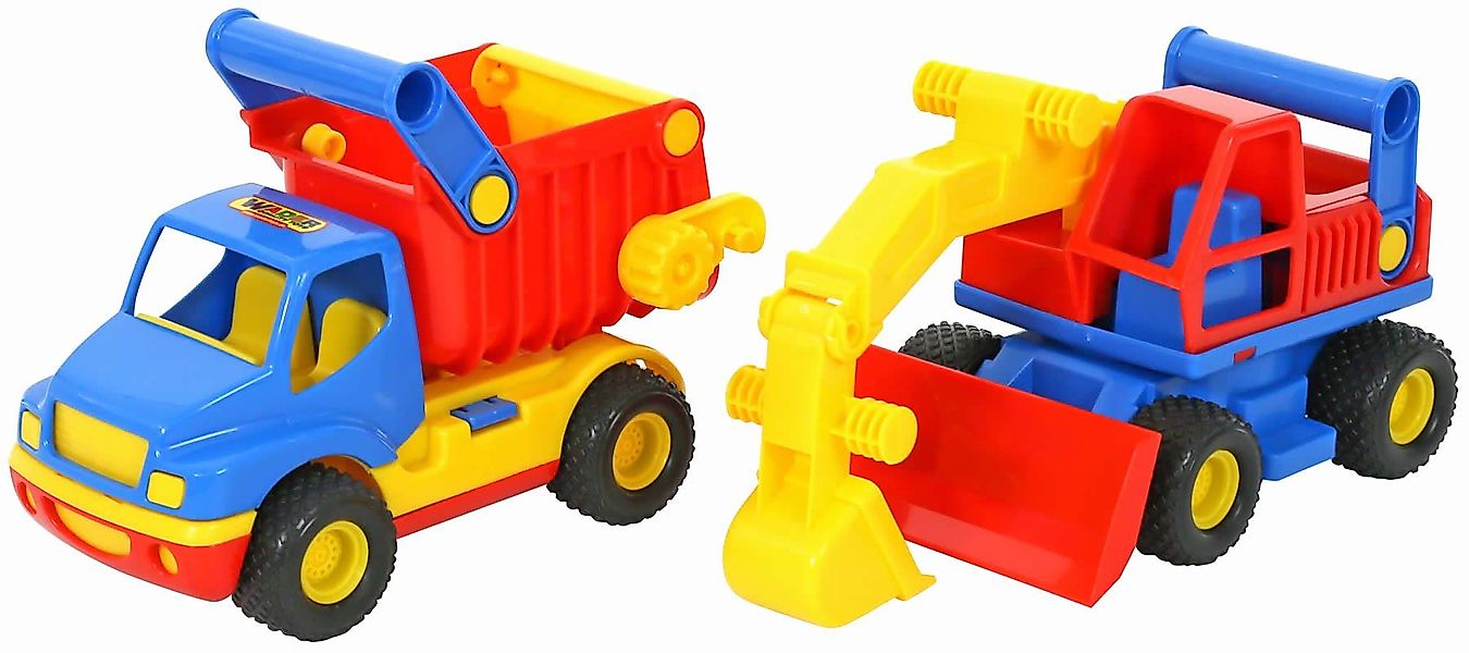 WADER QUALITY TOYS Spielzeug-Kipper ConsTruck Set günstig online kaufen