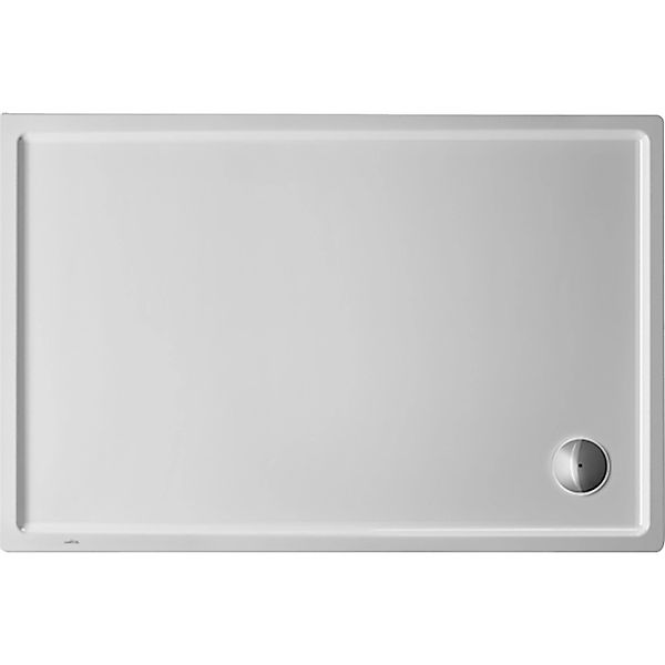 Duravit Duschwanne Starck Slimline 120 cm x 100 cm x 5,5 cm Antislip Weiß günstig online kaufen