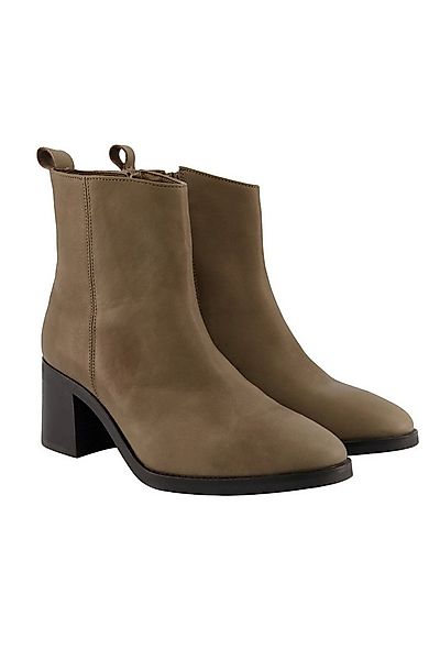 Ulla Popken Leder-Stiefeletten Nappaleder Lederfutter Weite H Stiefel günstig online kaufen