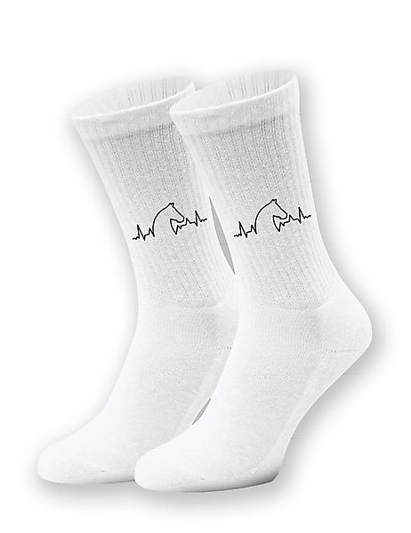 Youth Designz Tennissocken Unisex Socken "Heartbeat Pferd" Aufdruck lustig günstig online kaufen