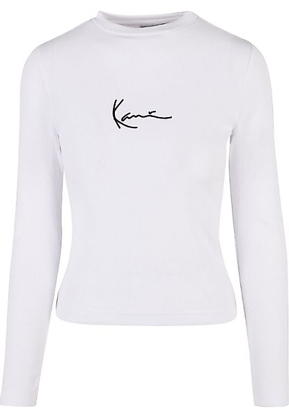 Karl Kani Langarmshirt "Karl Kani Damen KW-LS012-002-01 SMALL SIGNATURE RIB günstig online kaufen