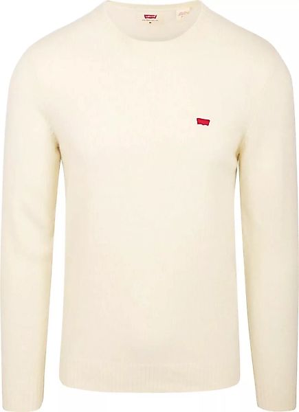 Levi's Original Pullover Wool Off White - Größe S günstig online kaufen