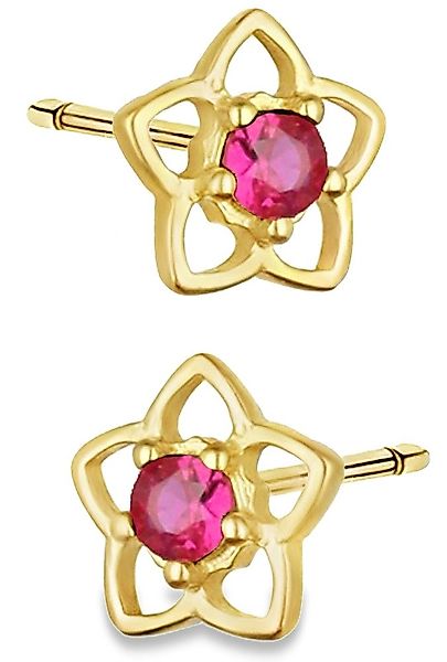 Limana Paar Ohrstecker 925 Silber Blumen günstig online kaufen