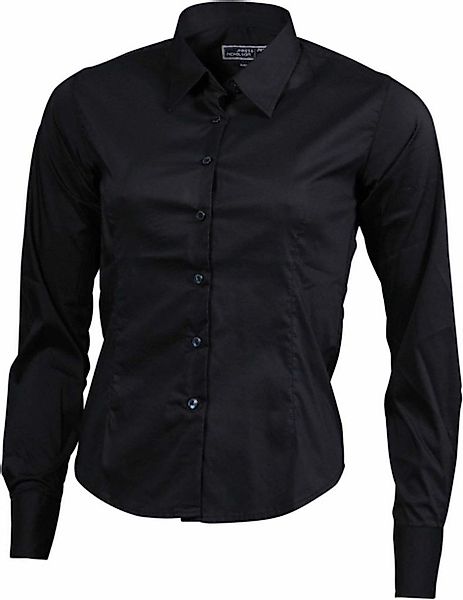 James & Nicholson Langarmbluse Körperbetont geschnittene günstig online kaufen