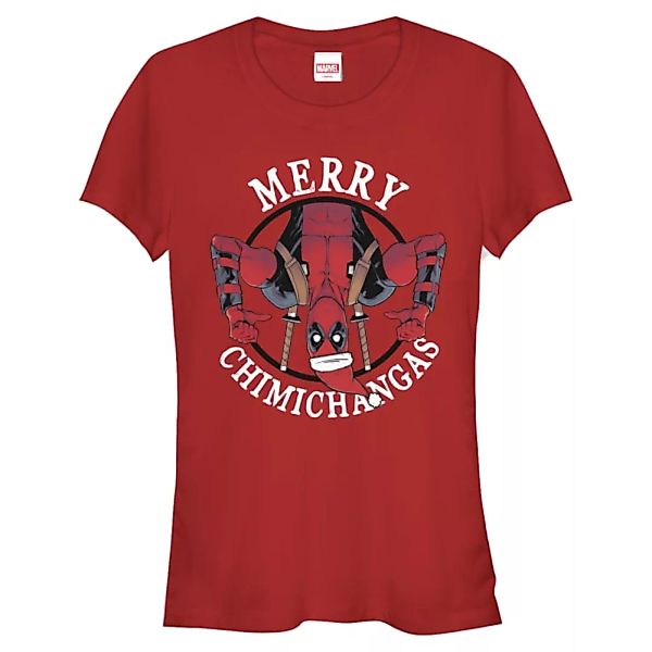 Marvel - Deadpool - Deadpool Merry Chimichangas - Weihnachten - Frauen T-Sh günstig online kaufen
