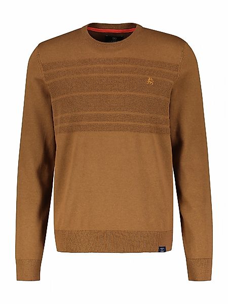 LERROS Strickpullover "LERROS Strickpullover, tonal gestreift" günstig online kaufen