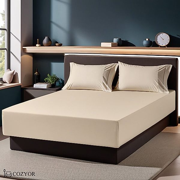 Cozyor Spannbettlaken 2er Set weich 90x190, 90x200, 140x200, 160x200, 180x2 günstig online kaufen