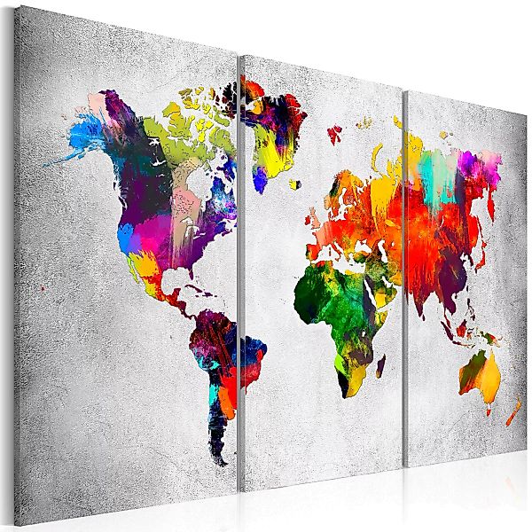 Wandbild - Artistic World - Triptych günstig online kaufen